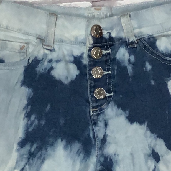 Justice Girl's Acid Wash Denim Shorts - Picture 2 of 5